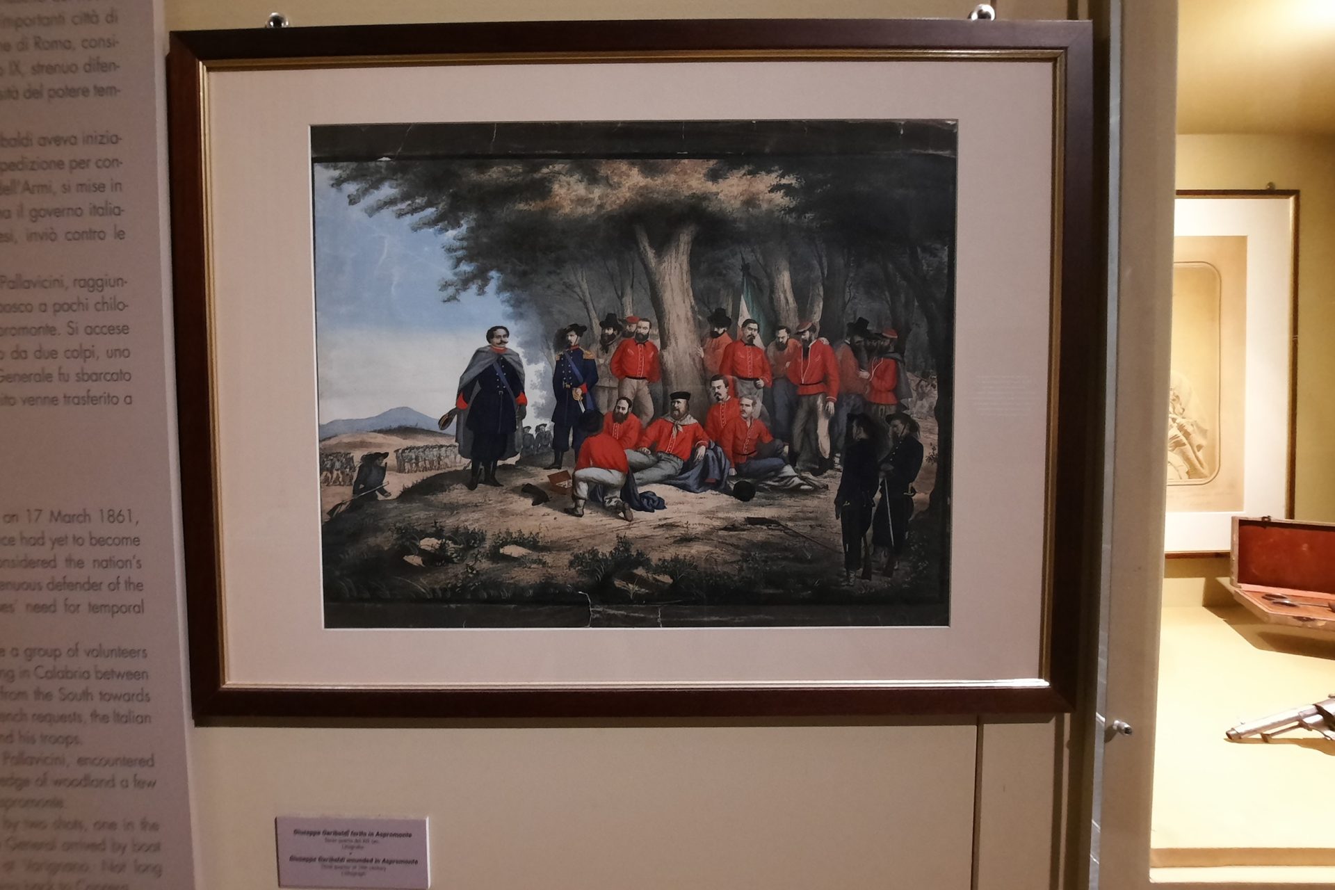 Garibaldi's wounding memorabilia, Museo Centrale del Risorgimento, Rome - 05.jpg